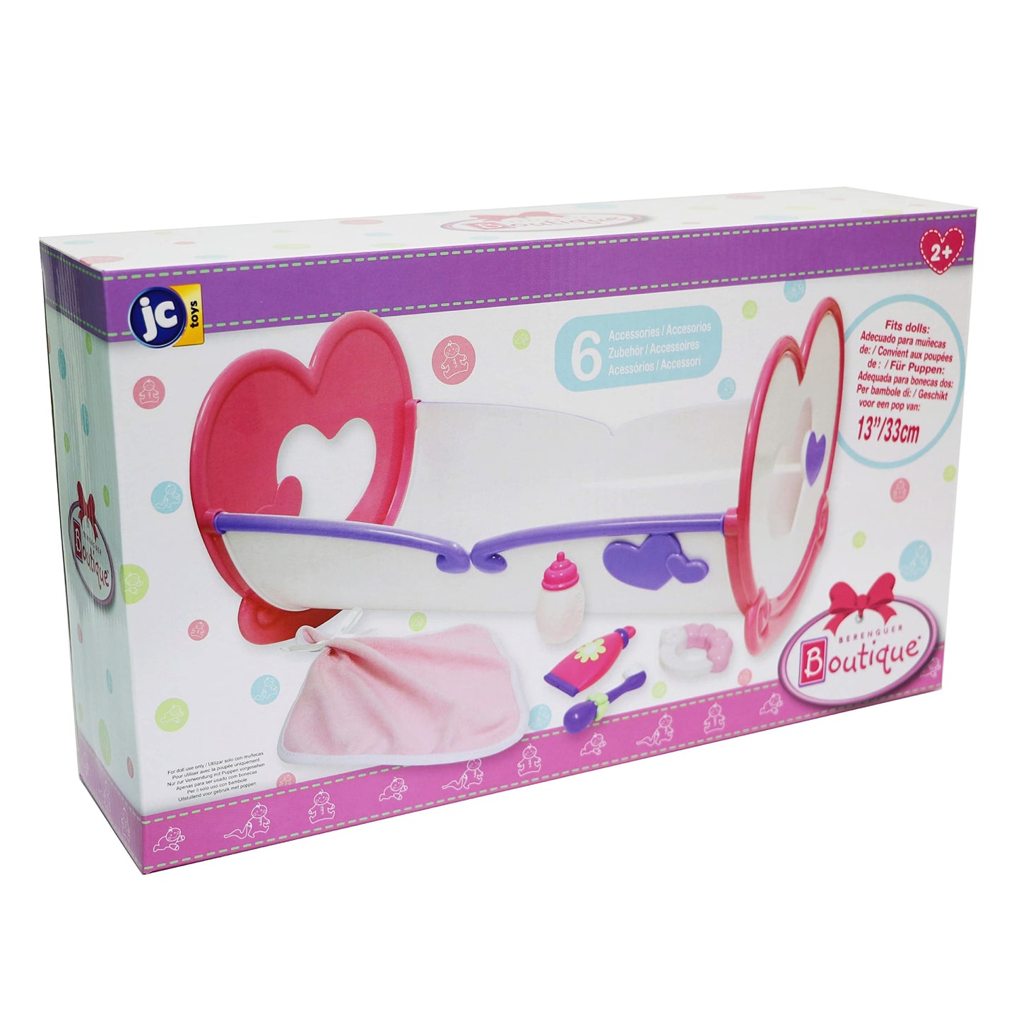 Deluxe Rocking Doll Crib &
