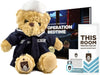 Zzz Bears Sailor Sleeptight Navy Teddy Bear With Storybook & Sleep System, Comforting Gift For Navy Kids, Helps With Bedtime Rou
