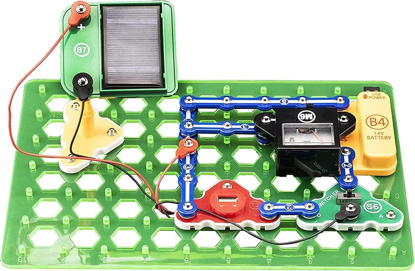 Snap Circuits Green Energy Electronics Exploration Kit | Over 125 Exciting Stem Projects | Full Color Project Manual | 45+ Snap