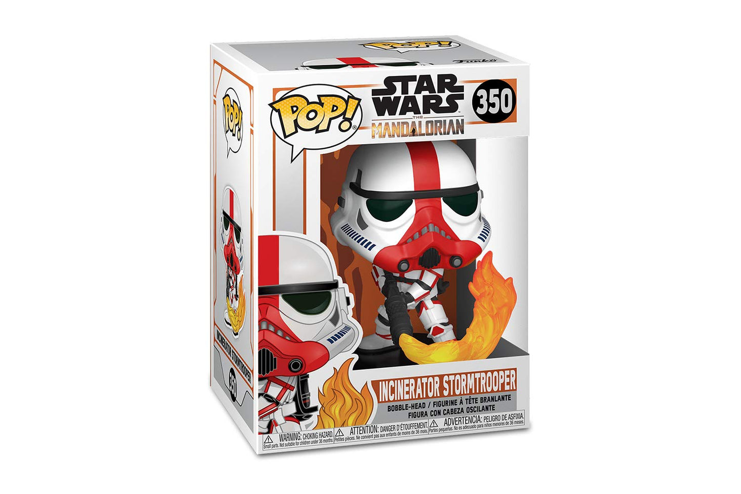 Funko Star Wars: The Mandalorian - Incinerator Stormtrooper Vinyl Bobblehead