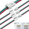 8Amp 3 Pairs 6 Pin Connector Servo Extension Cable Wire Fl4.14Mm Pitch Male To Female Servo Motor Extension 6 Pin Power Connecto