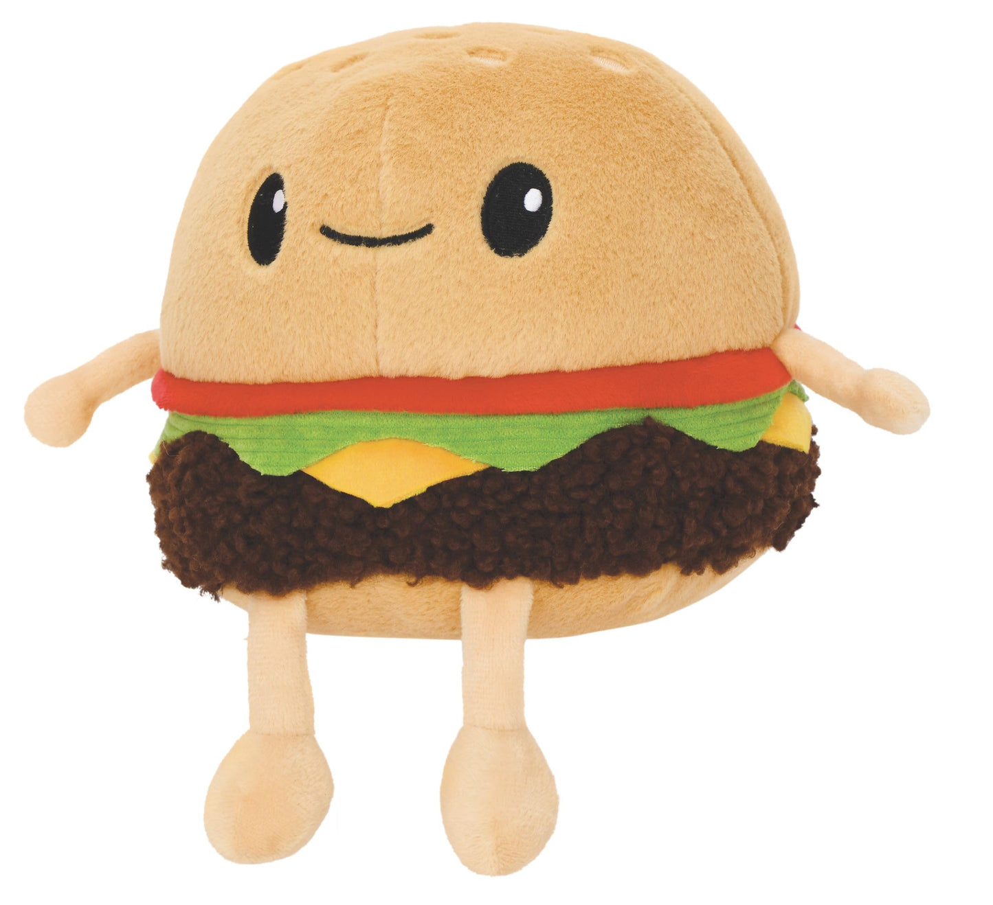 Iscream Screamsicles Kawaii Snack Shack 8'' Plush - Cheesy Burger