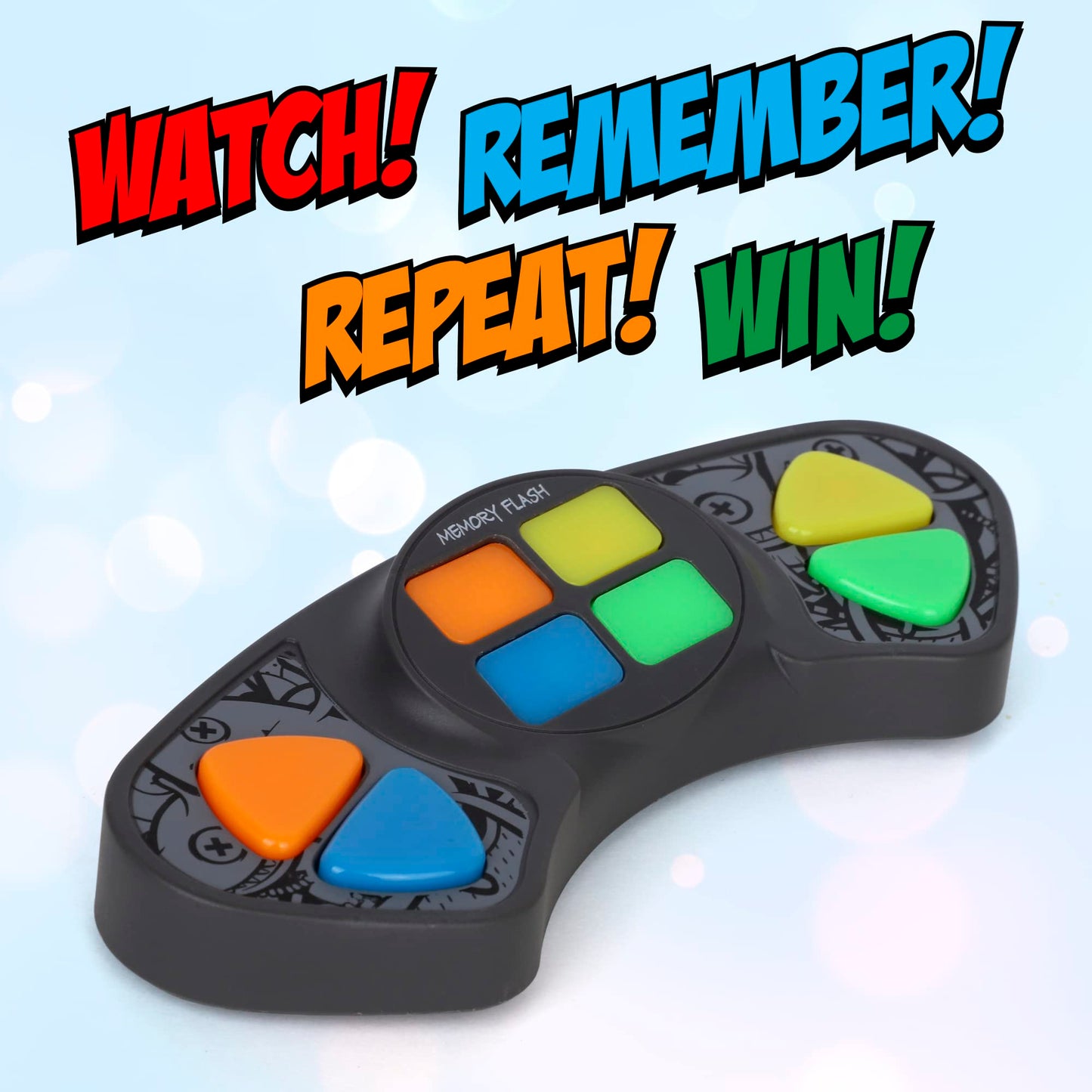Point Games Handheld Memory Game, Kids Electronic Games, Sequence Fun For Kids With Lights & Sounds, Brain Challenge For Boys &