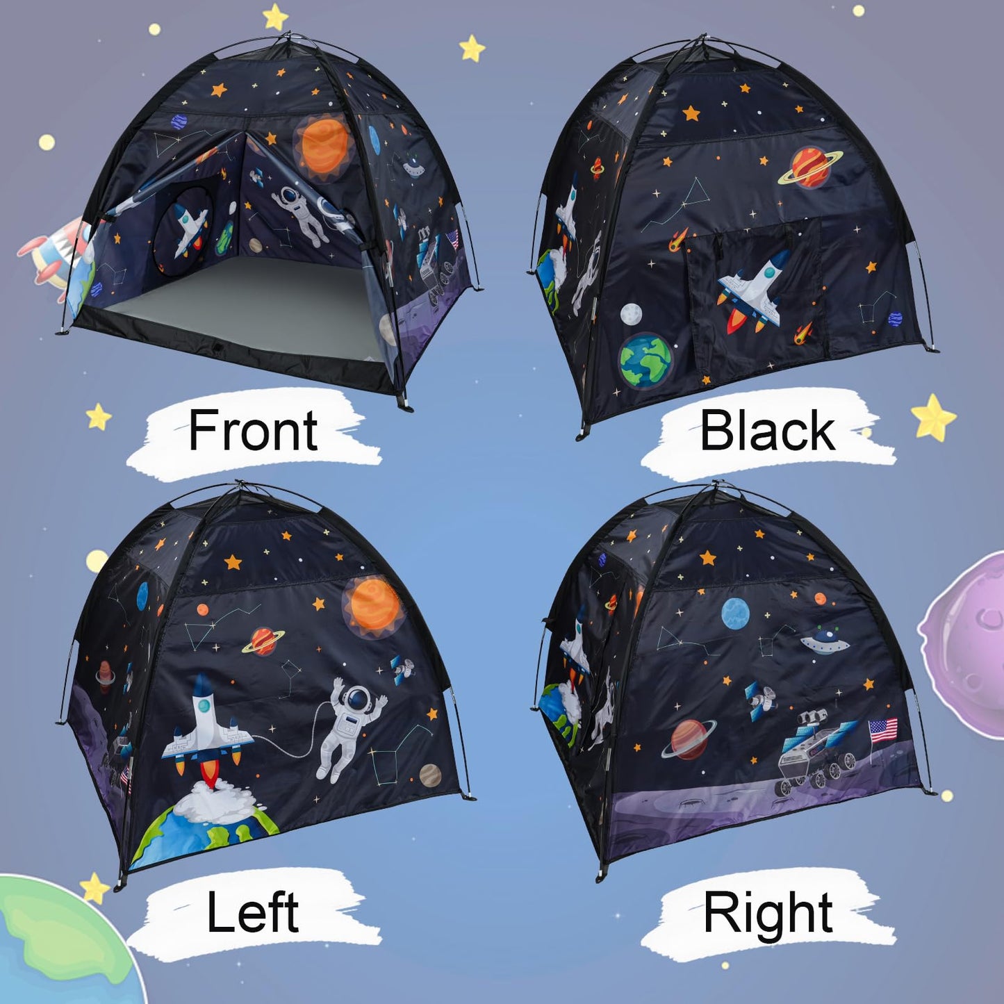 Mountrhino Kids Play Tent & Playhouse,48''X48''X42'' Indoor Outdoor Kids Tent,Portable Children Tents Playhouse For Boys Girls I