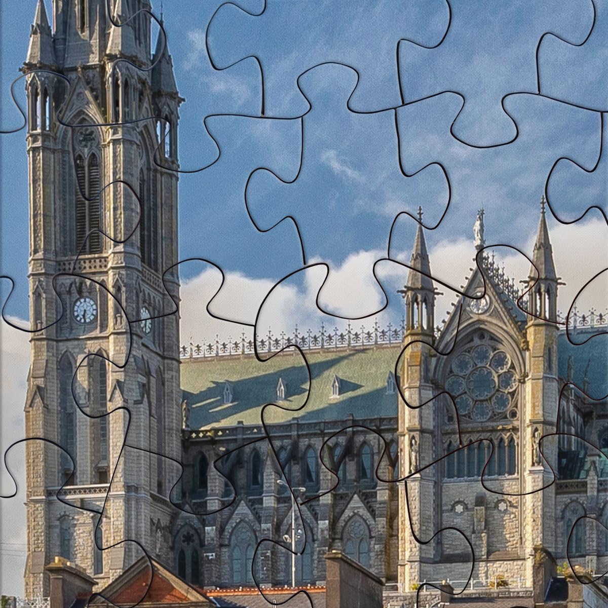 Beduke Jigsaw Puzzles For Adults 1000 Pieces Precise Interlocking 1000 Piece Puzzle Ireland Sturdy Thick Family Game Age 14+