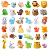 DIYDEC 40pcs Mini Resin Animal 40 Styles Tiny Resin Animals Miniature Little Small Animal Figures Bulk for Micro Fairy Garden La