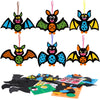 Fennoral 12 Pack Bat Crafts For Kids Bat Crafts Kits Make You Own Bat Foam Stickers Ornament Diy Arts And Crafts For Kids Girls