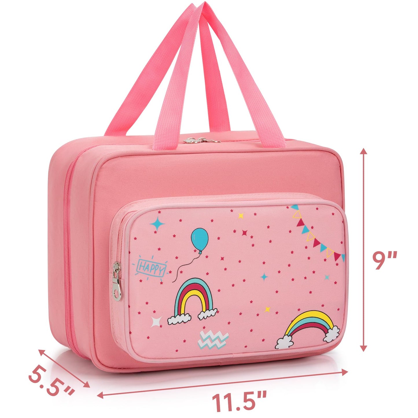 Ouutmee Doll Carrying Case Compatible With Lol Surprise Dolls, Toy Hanging Organizer Storage Bag For Girls With A Hanging Hook A