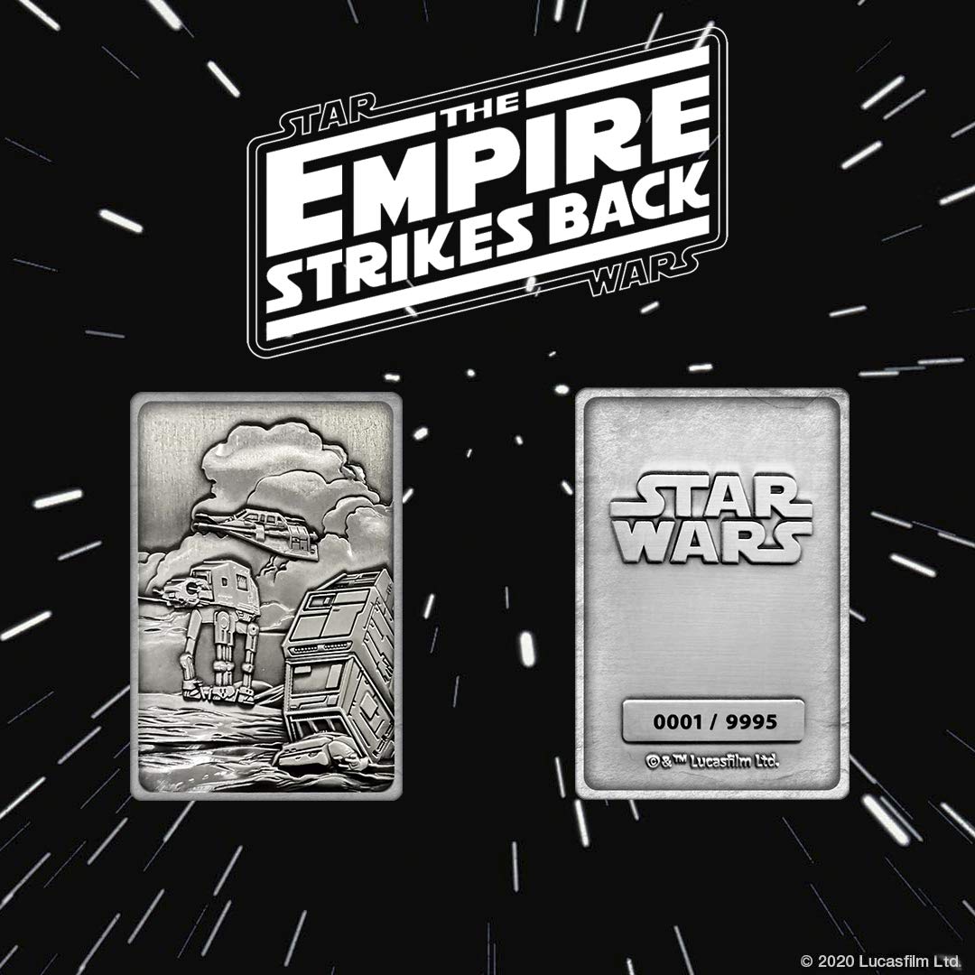 Fanattik Star Wars Battle for Hoth Collectible Metal Ingot - Medium Size, Multicoloured, Zinc, Model K-003