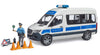Bruder 02683 MB Sprinter Police Emergency Vehicle with Light & Sound Module