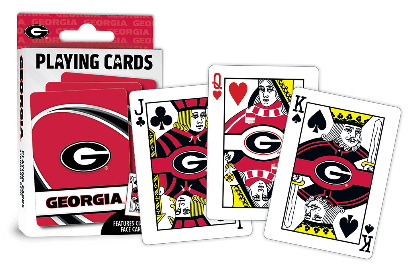 Masterpieces Ncaa Georgia Bulldogs, Playing Cards