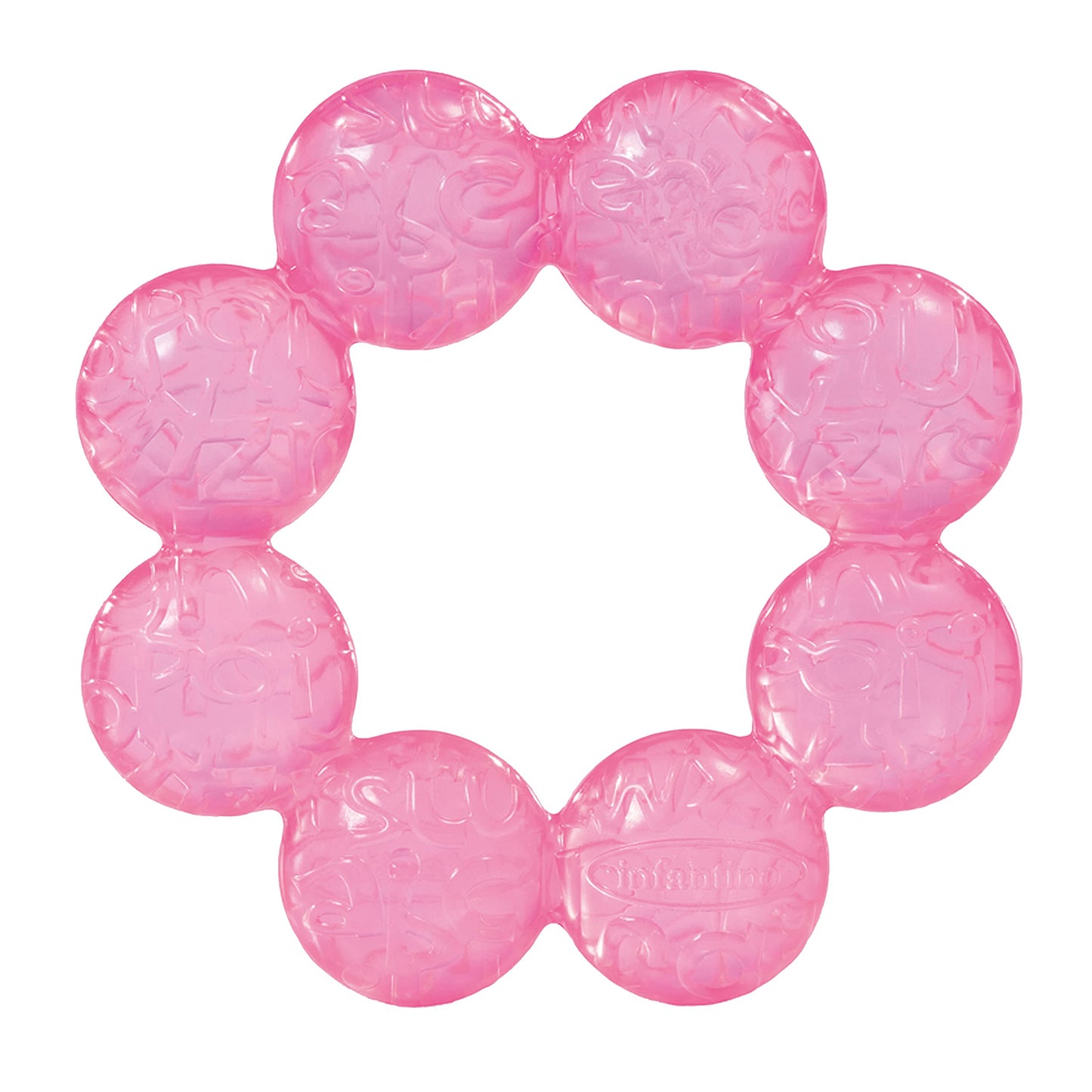 Infantino 3-Pack Water Teethers - 2 Pink + 1 Lime Set