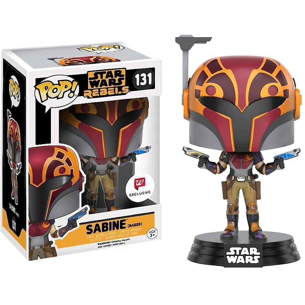 Funko Pop! Star Wars Rebels Sabine Wren Masked Exclusive #131