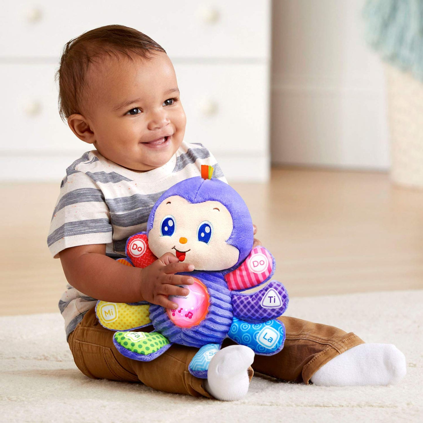 Vtech Snug-A-Bug Musical Critter, Multicolor