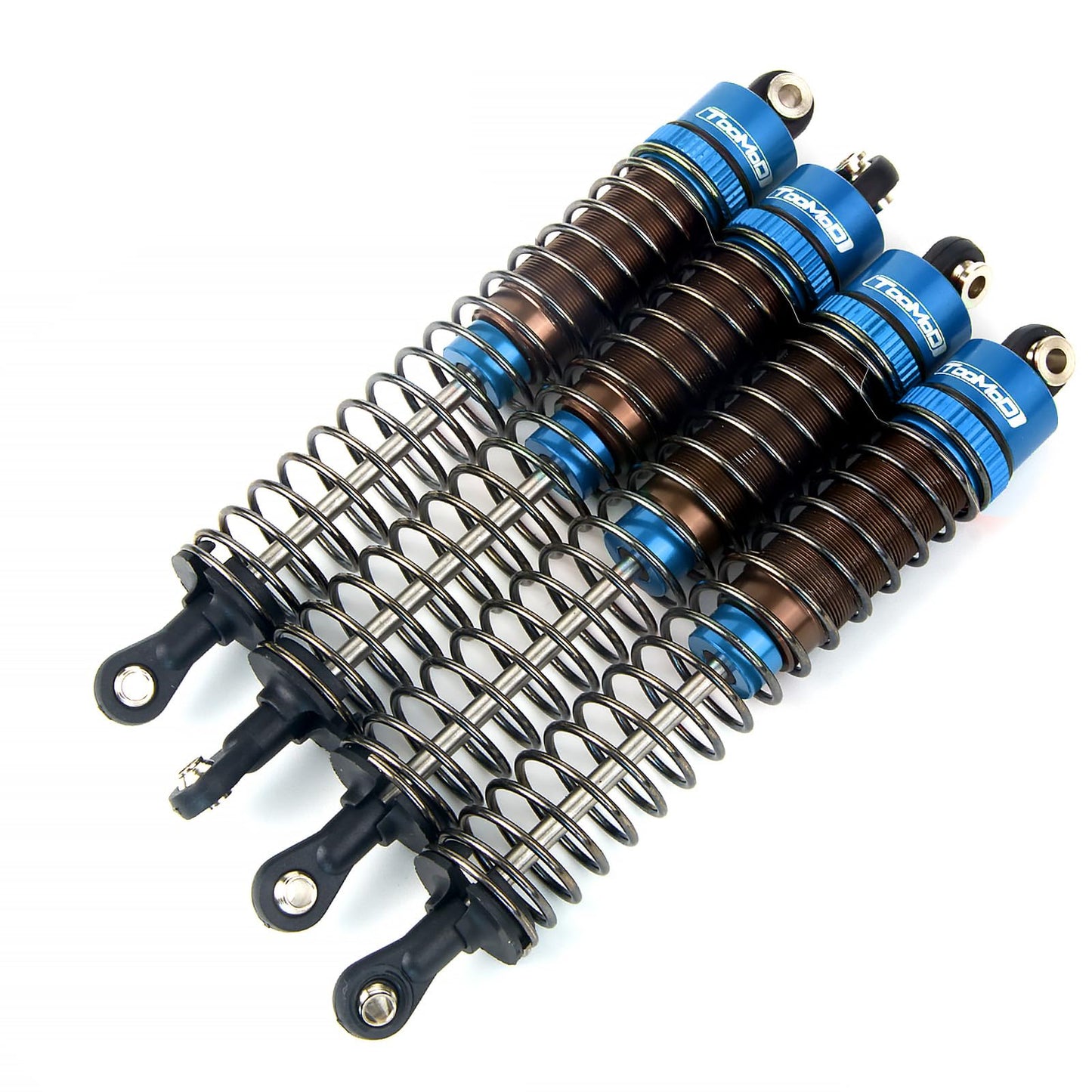 TOOMOD 1/10 100mm RC Oil filled Shock Absorbers kit for Tamiya Bullhead SuperClod Buster TRX4 Axial SCX10 D90 Crawler Truck Car