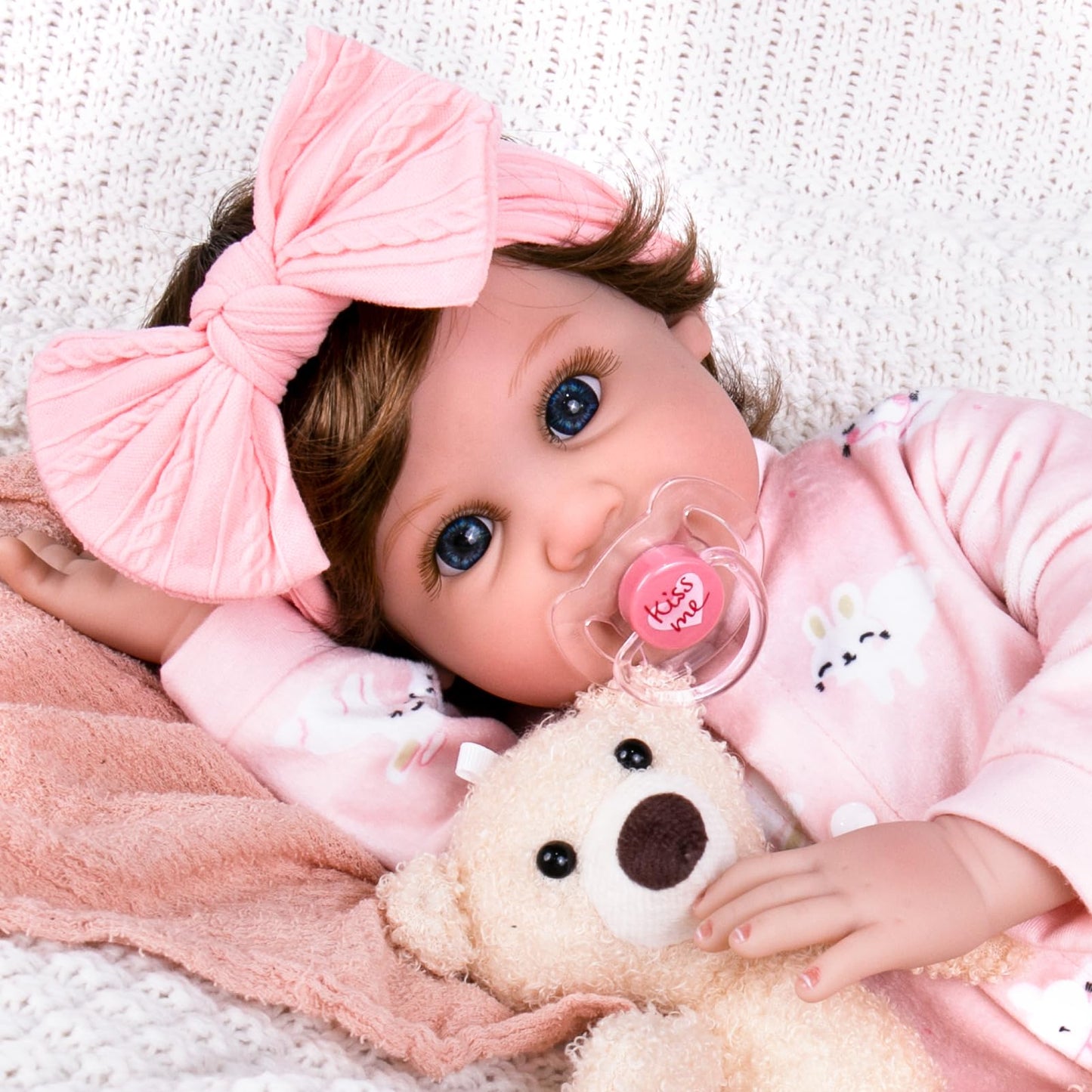 Aori Lifelike Reborn Baby Doll - 22 Inch Realistic Newborn Girl Doll- Great Gift For Grandama And Kids 3+