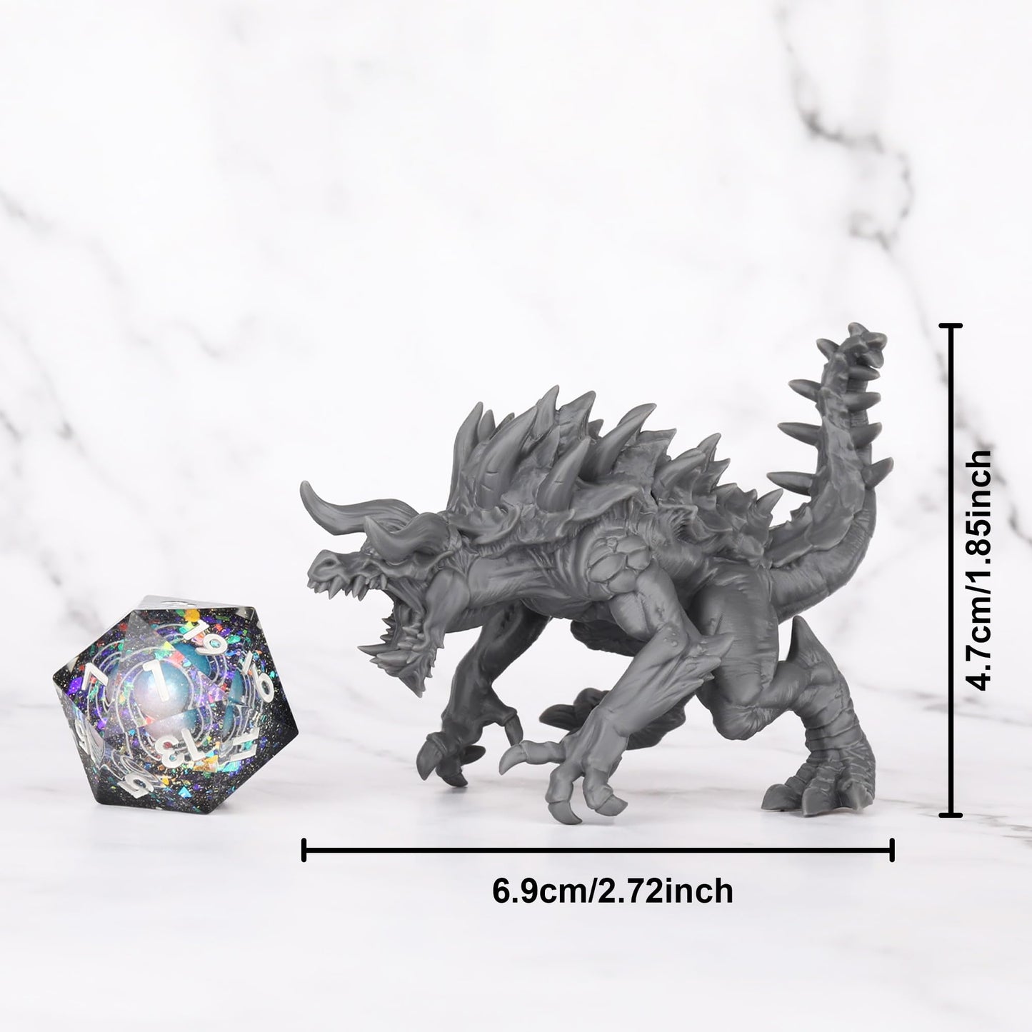 Auspdice Dnd Miniature, D&D Minis For Professional Tabletop Rpg Games As Dungeons And Dragons (S14-The Legendary Devourer)