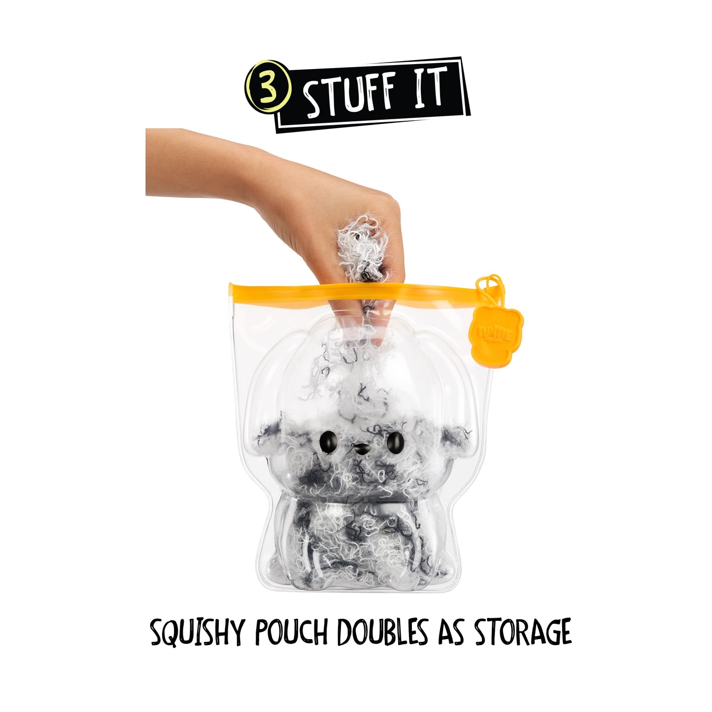 Fluffie Stuffiez Dog Small Collectible Feature Plush, Surprise Reveal Unboxing With Huggable Asmr Fidget Diy Fur Pulling, Ultra Soft Fluff