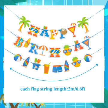 Sunbeauty Tea Happy Birthday Banner Floral Garland Birthday Banner For Alice In Wonderland Tea Party Decorations Photo Booth Bac