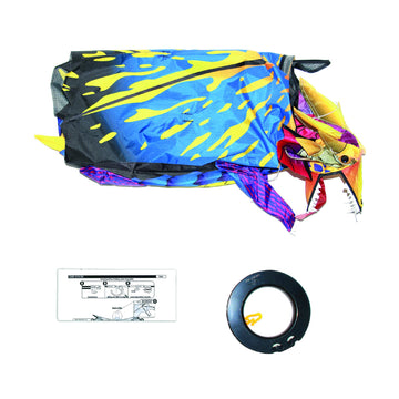 3D Nylon Dragon Kite With 80' Wingspan (6 Ft 8 In) By Amazing Kites