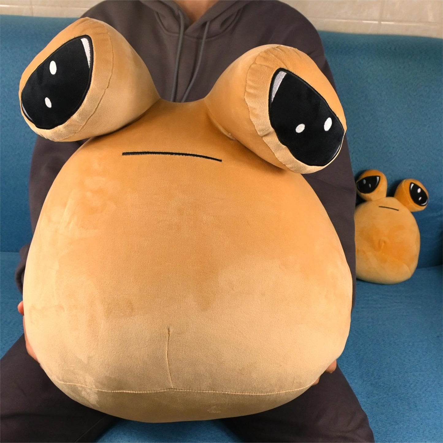 Babylounger 20 Inch Alien Plush, Sad Alien, Sad Alien Plush, Alien Plush Toy, Emotion Alien Plushie Stuffed Animal Doll - Ideal