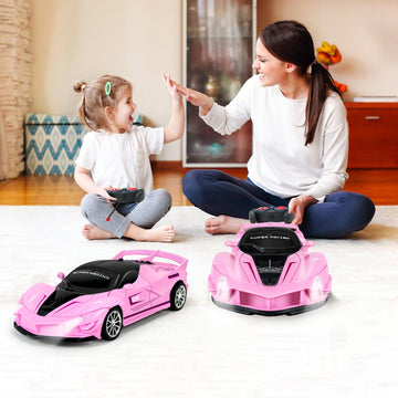 Bloolilies Remote Control Racing Car for Girls Boys 3 4-7 Christmas Birthday Gifts,Hobby RC Cars Toys for Age 3 4 5 6 7 8-12 Yea