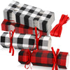 Xinnun 50 Packs Christmas Cracker Kit No Snap Xmas Party Table Favors Snowflake Reindeer DIY Christmas Party Cracker Candy Boxes