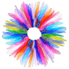 Tayfremn 28pcs Dance Scarves - Silk Performance Props, 24x24 Inches, 14 Colors Including Yellow-green & Blue-purple
