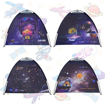 Mnagant James Webb Space Telescope Kids Play Tent Indoor & Outdoor For Boys And Girls(61'' X 61'' X 45'')