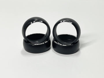 DS Racing MI-LF4 4-Piece Drift Tires Set for Kyosho Mini-Z AWD MA020 RC 1/24 1/28 Mini-Q DRZ GLD (20mm Diameter) (Four Narrow Ti