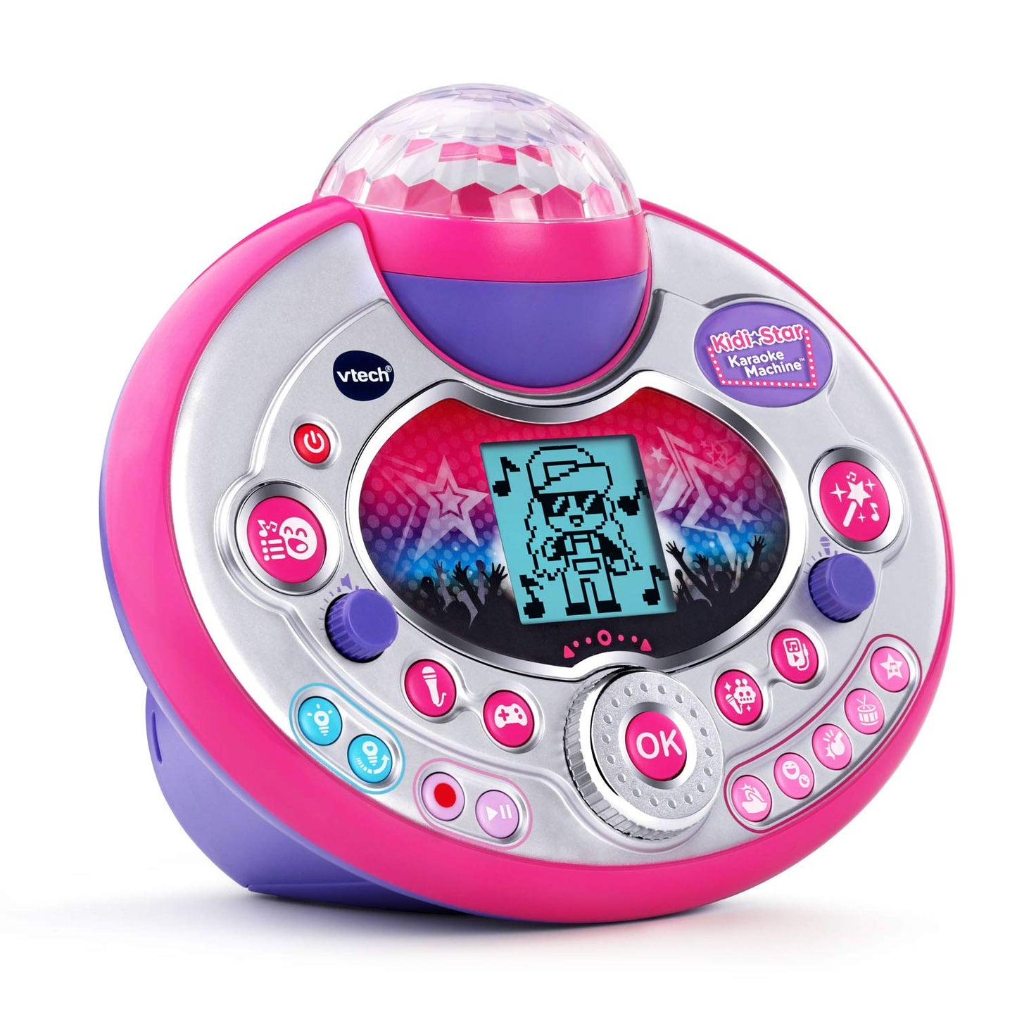 Vtech Kidi Star Karaoke Machine (Pink/Purple), Auxiliary