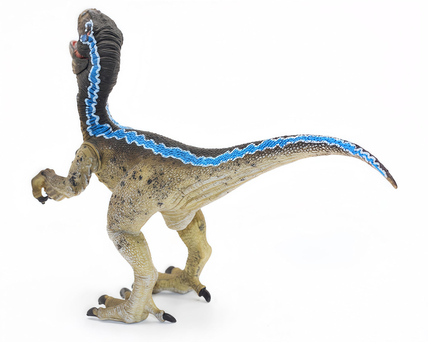 Gemini&Genius Velociraptor Dinosaur Toy For Kids, Raptor Dinosaur With Moveable Jaw And Hands, Realistic And Funny Dino Gift, Display, Collection And Play For Kids