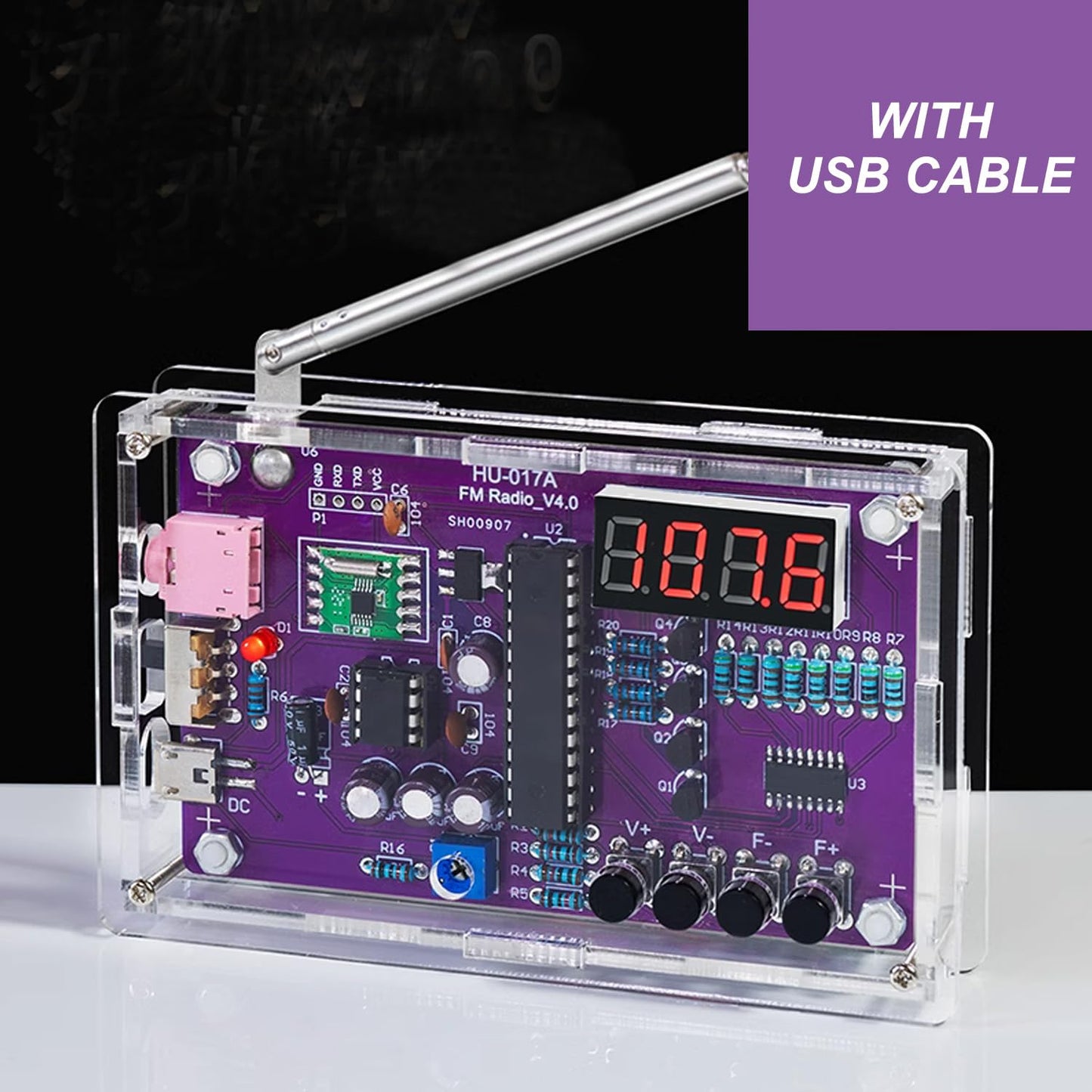 Fm Radio Kit Soldering Practice Kit Diy Electronic Kits Radio Diy Kit Digital Diy Soldering Project Kit Isolderstore