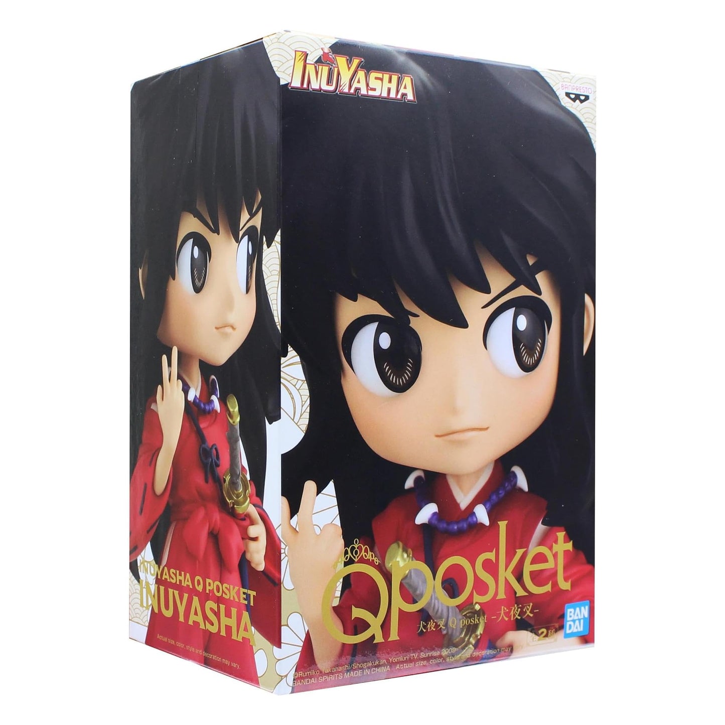 Banpresto Inuyasha Q Posket -Inuyasha-(Ver.B), Multiple Colors (Bp17736)