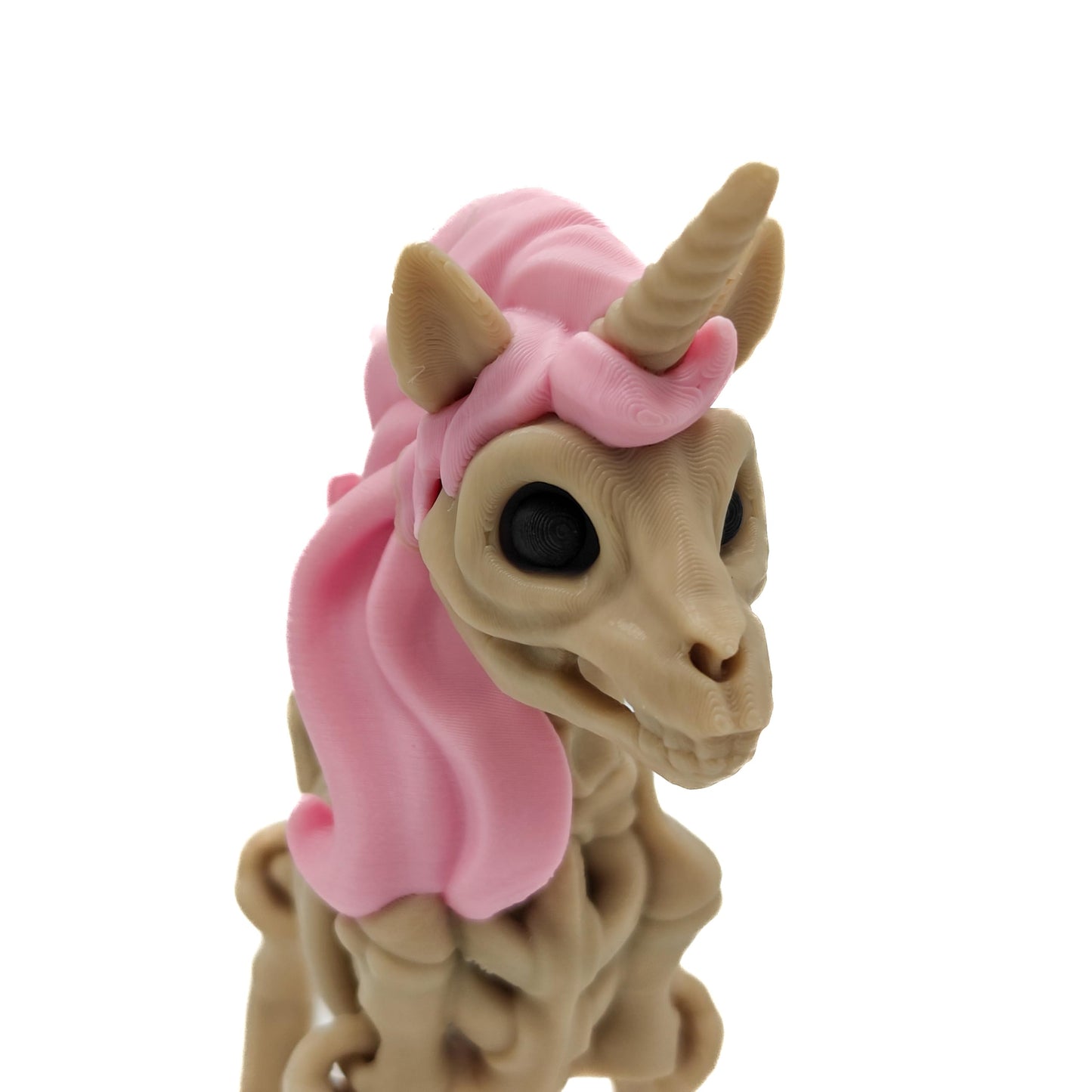 Articulated Skeleton Unicorn Decoration and Fidget Toy