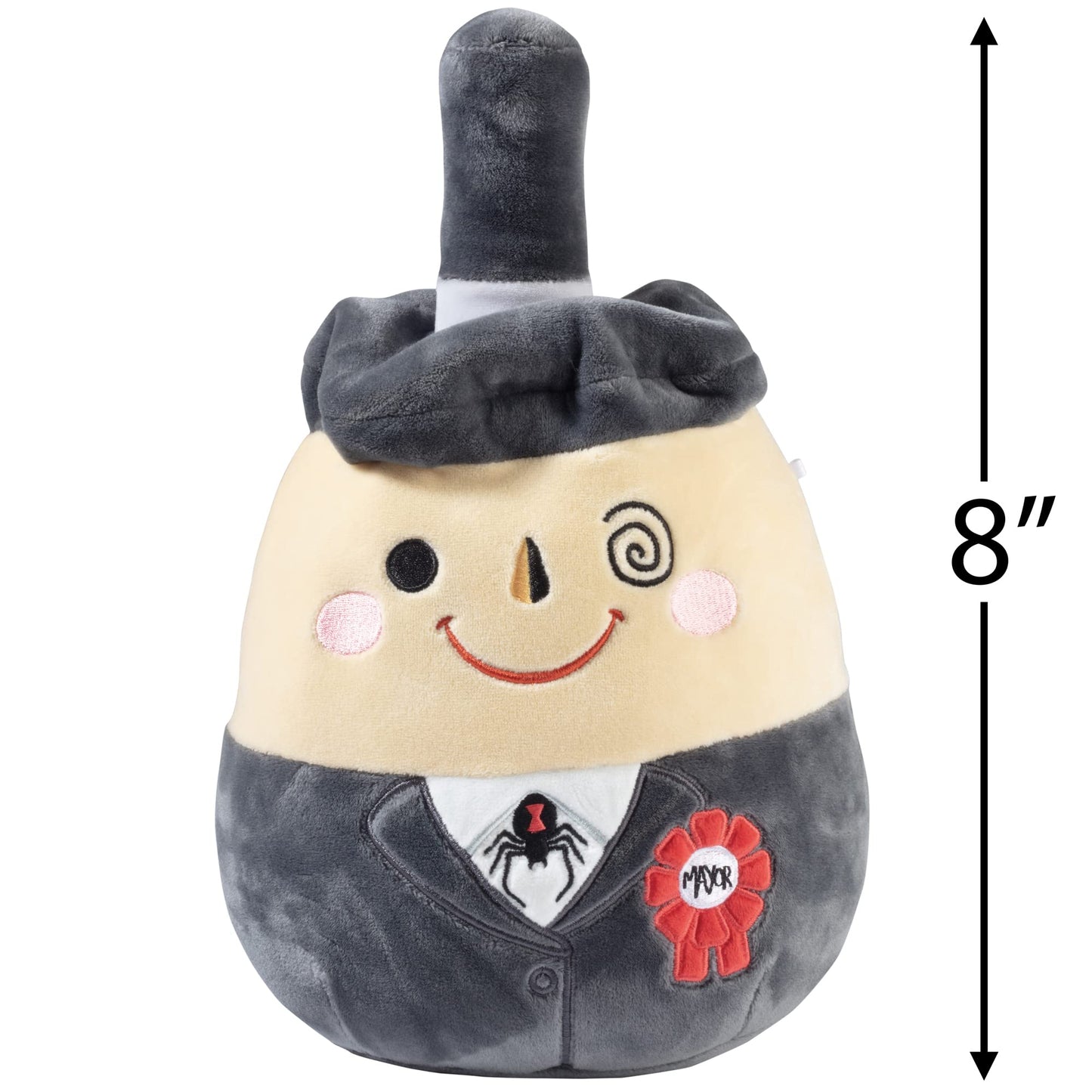 Squishmallows 8' Nightmare Before Christmas Mayor - Official Kellytoy Halloween Holiday Plush - Cute And Soft Stuffed Animal Toy - Great Gift For Kids