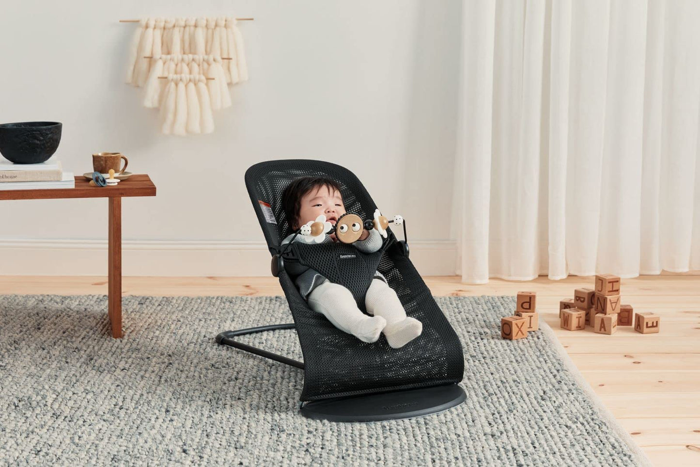 Babybjörn Toy For Bouncer, Googly Eyes Black & White