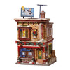 Department 56 Snow Village Buds T.V. And Hi-Fi Lit Building
