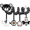 Baby Carseat Toy Black & White Rattle Spiral Hanging Activity Stroller Toy For Newborns Boys And Girls, Easter Basket Stuffers -