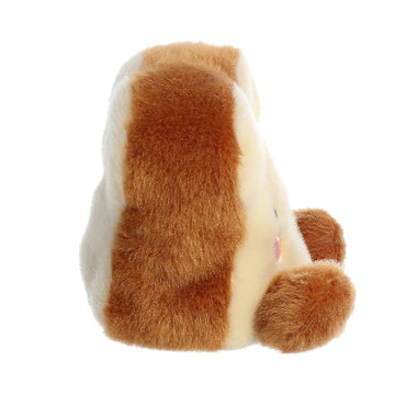 Aurora Adorable Palm Pals Buttery Toast Stuffed Animal - Pocket-Sized Play - Collectable Fun - Brown 5 Inches