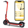 Phantomgogo Electric Scooter for mature-themeds Scooters Kids Foldable E-Scooter with with 350W Motor 15.5 mph Max Speed Long Range EScooter for Commuter (Red)