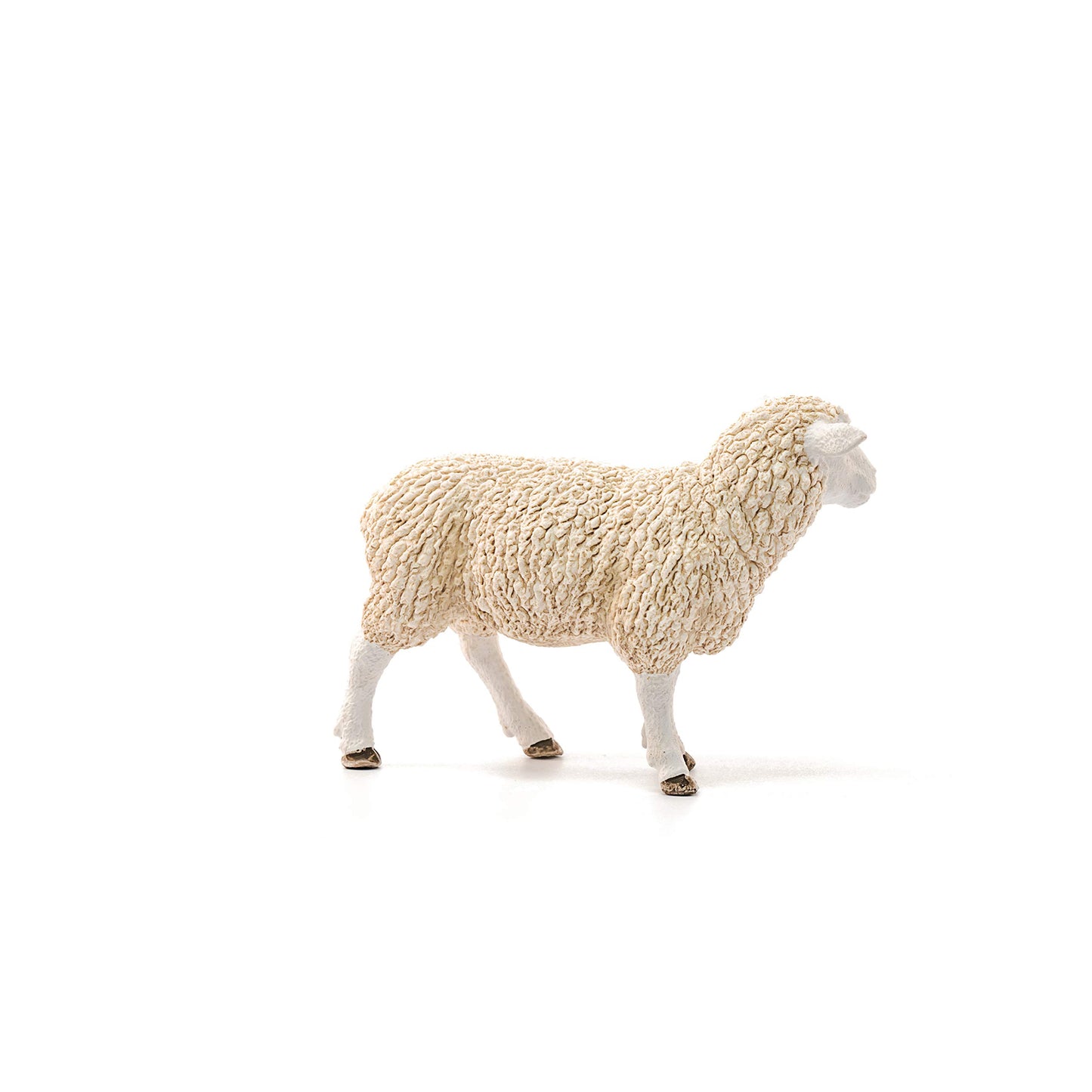 Schleich Farm World Sheep Toy Figurine, 2.3" Multi-Color Plastic, Ages 3+
