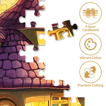 500 Piece Puzzles for mature-themed Colorful Nature Jigsaw Puzzle 500 Pieces Impossible Challenging mature-themed Puzzles for Happy Family Time Party Game Great Gift for Puzzle Lovers Finished Size 20.5 * 15 in