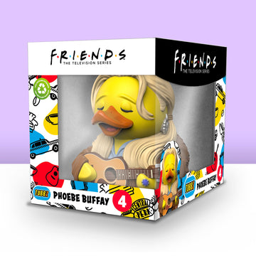 TUBBZ Boxed Edition Phoebe Buffay Collectible Vinyl Rubber Duck Figure - Official Friends Merchandise - Movies & TV