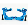 Hot Racing ECT1906 Aluminum Caster Blocks (Blue) - ECX 2WD