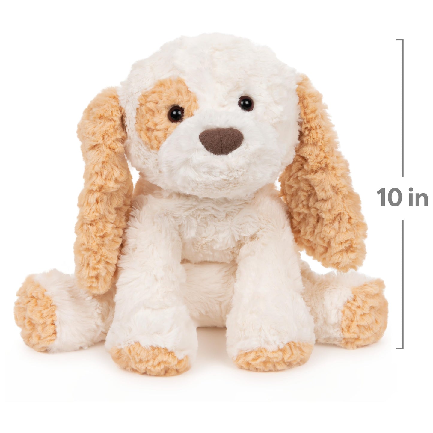 Gund Cozys Collection Puppy Plush, Puppy Dog Stuffed Animal For Ages 1 And Up, Tan/Cream, 10''