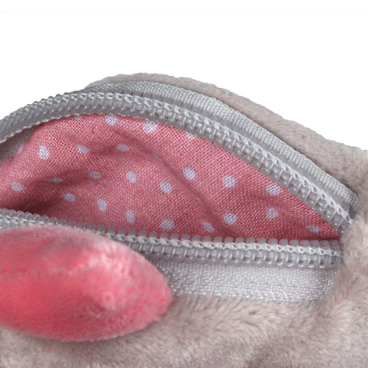 Gund Pusheenicorn Pusheen Cat Plush Stuffed Unicorn Coin Purse, Gray, 7'' (4060938)