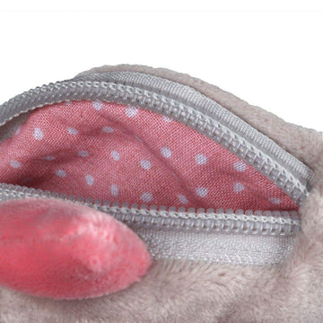 Gund Pusheenicorn Pusheen Cat Plush Stuffed Unicorn Coin Purse, Gray, 7'' (4060938)