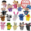 Finger Puppet Set | The Original Storytime Learning Aid | 16 Pack | Puppets for Teachers | Parents | Students & Children - Story