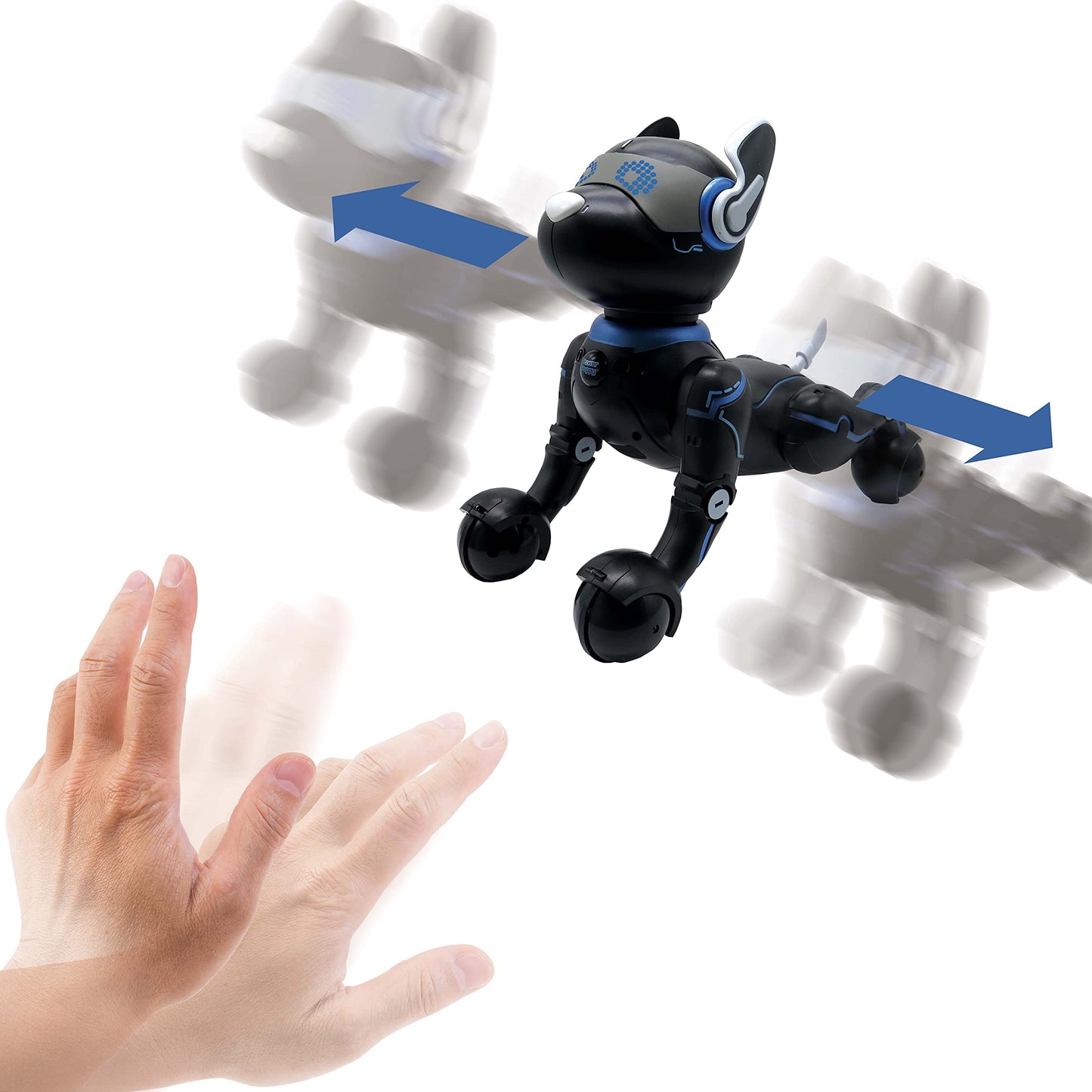 Lexibook Power Puppy - My Smart Robot Dog - Programmable Robot With Remote Control, Training Function, Dances, Sings, Light Effe